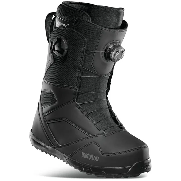 Thirty Two STW Double Boa Mens Black Snowboard Boot 9.5
