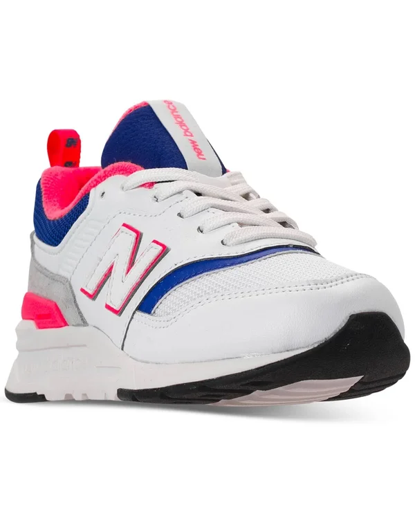 New Balance 997H Shoes White/Laser Blue Size 6