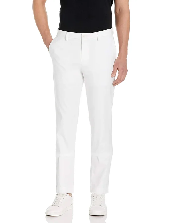 Calvin Klein Men's Modern Stretch Chino Wrinkle Resistant Pants