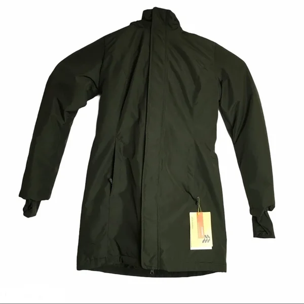 All In Motion Jackets & Coats - Women's Faux Fur Parka Jacket Green Nwt, Color: Green, Size: S, Kc022710&s Closet