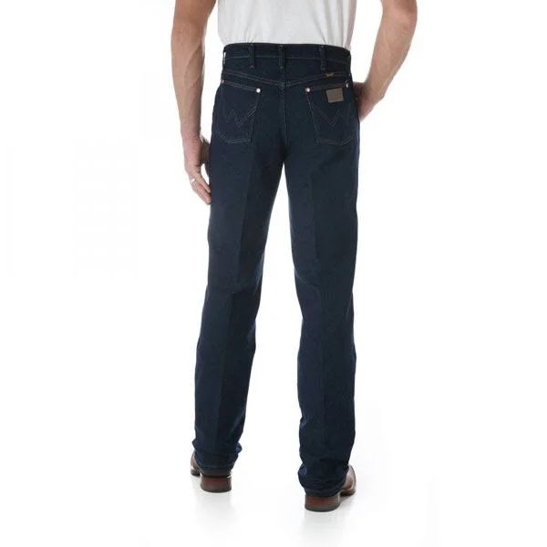 Wrangler Men's Cowboy Cut Regular Fit Stretch Jeans - Navy