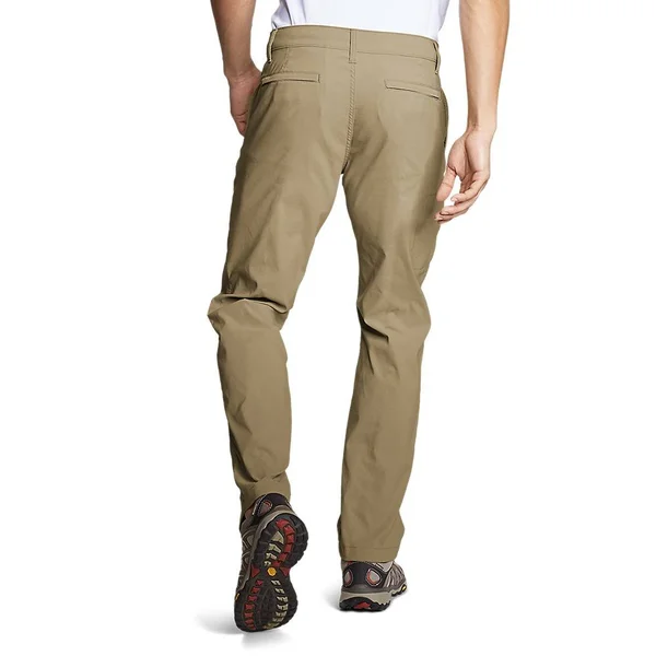 Eddie Bauer Men's Horizon Guide Chino Pants - Brown - 33/32