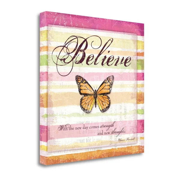 Fine Art Giclee Print on Gallery Wrap Canvas for My Heart II by Wild Apple Portfolio Pink 27x22 x 27x22, Cotton