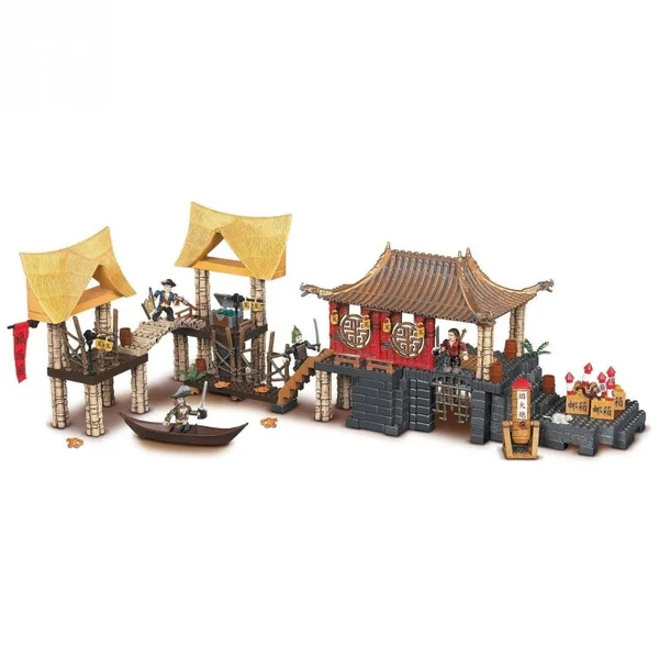 Mega Bloks Pirates of The Caribbean 3 -Singapore Escape