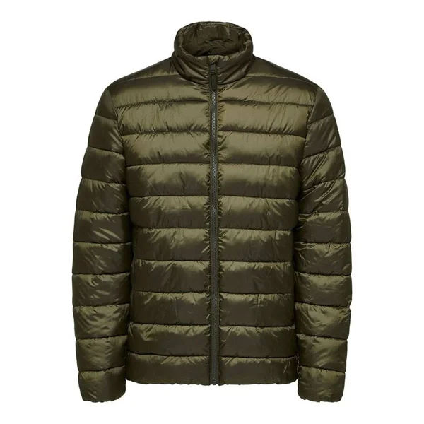 Selected Homme Recycled Polyester Sustainable Puffer Jacket - Green (S)