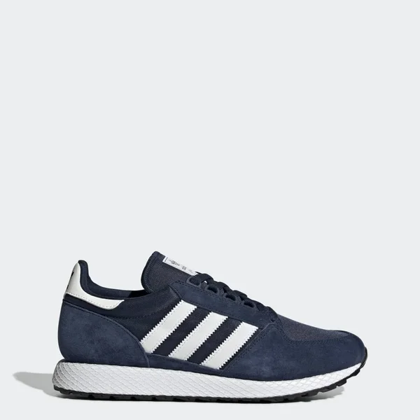 Adidas Forest Grove Shoes Navy Blue 7 - Mens Originals Shoes