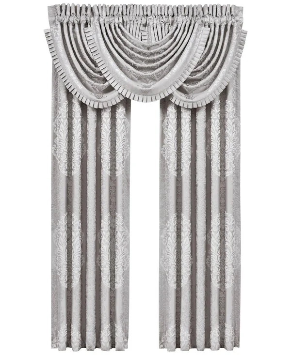 J Queen New York Silver La Scala Waterfall Valance