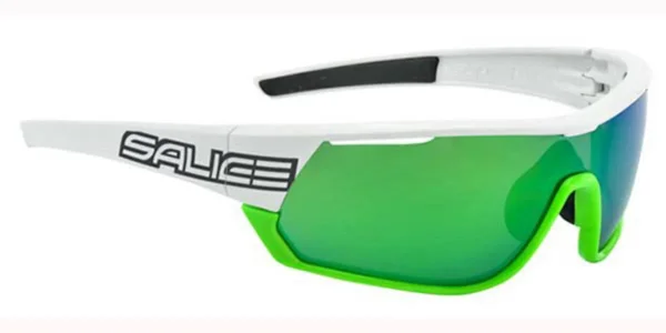 Salice 016 Rw Polarflex White-Green Sunglasses