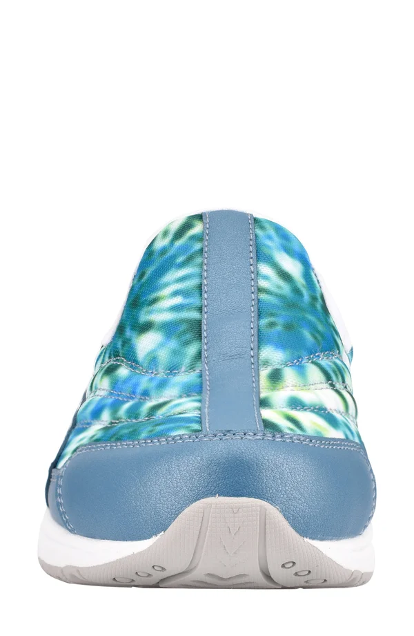 Easy Spirit Women's Traveltime Mules - Blue Tie-Dye