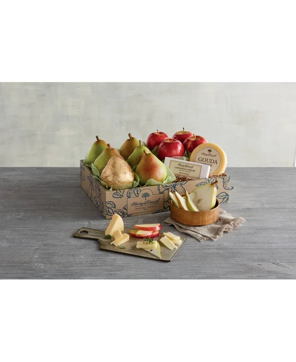 Harry & David Classic Pears - Apples and Cheese Gift