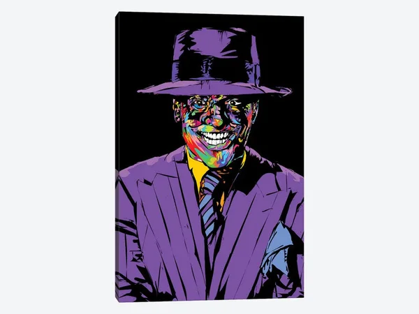 TECHNODROME1 Canvas Prints - Joker Nicholson ( People > fictional Characters > Villains > The Joker art)