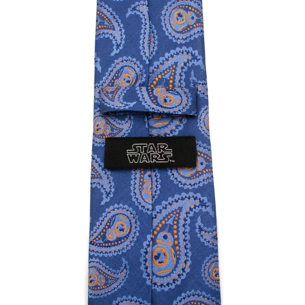 Cufflinks Inc BB-8 Blue Paisley Tie