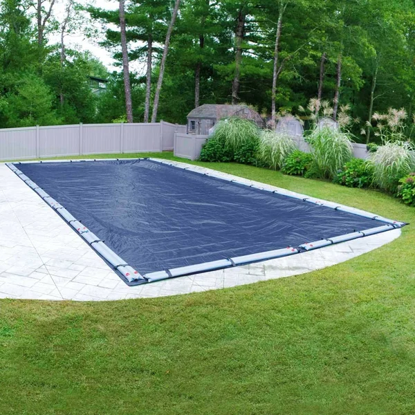 Robelle Next-Generation Ripshield Olympus Winter Cover for In-Ground Pools, Size: 16 x 32 ft Pool, Blue