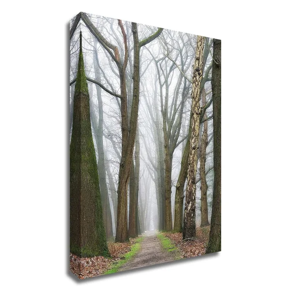 27x22 x 18x22 at The End You Will Find A New Beginning Print on Canvas