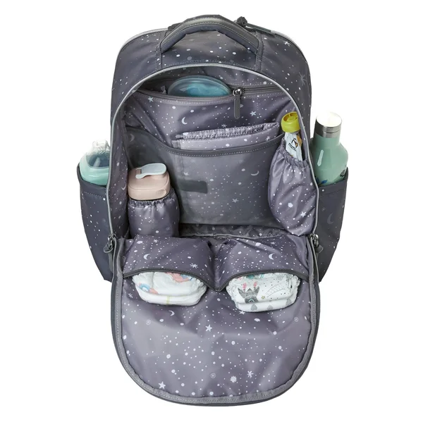 TWELVElittle On-The-Go Backpack - Grey Twinkle - Wooden Toys & Scandi Style Interiors - Organic Kid's Toys - Scandiborn