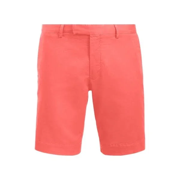 Polo Ralph Lauren Men's 9.5-Inch Stretch Slim Fit Twill Shorts - Red - Size 31