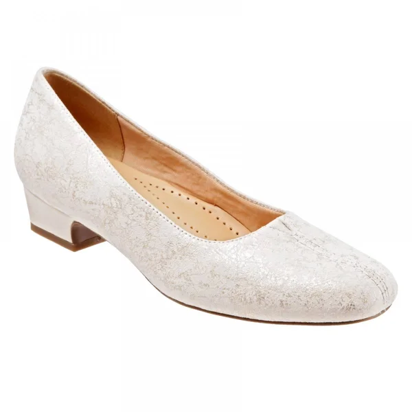 Trotters Women's Doris - Size: 6.5, Navy Micro Suede
