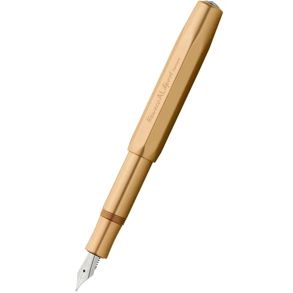Kaweco Al Sport Fountain Pen Gold Special Edition Broad