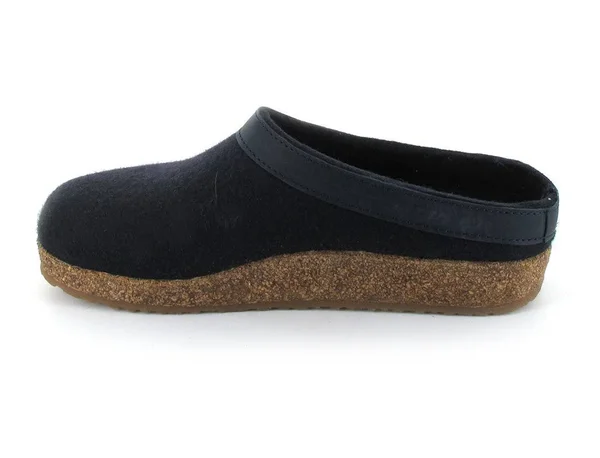 Haflinger GZL Colorful Grizzly Felt Clogs Grass Green - 41