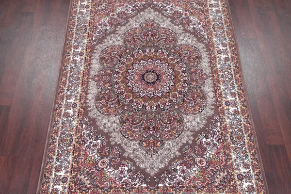 Brown Floral Tabriz Turkish Oriental 5x7 Area Rug