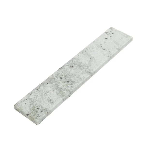 Bestview 4-in H x 21.25-in L Glacier White Granite Bathroom Side Splash - 261053
