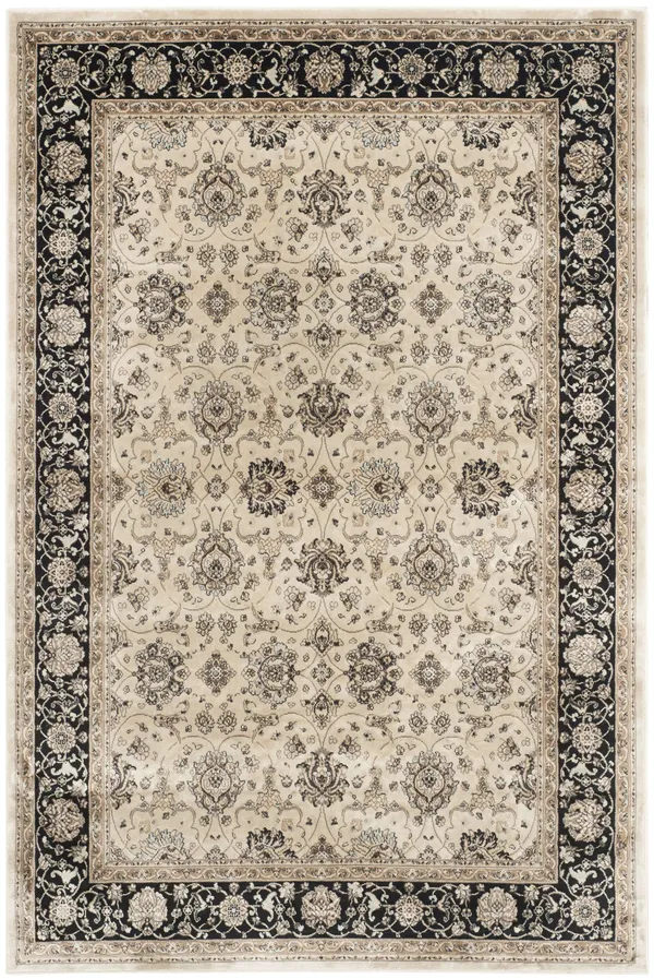 Safavieh Persian Garden Peg608D 4&0x22 x 5&7x22 Ivory - Black Area Rug