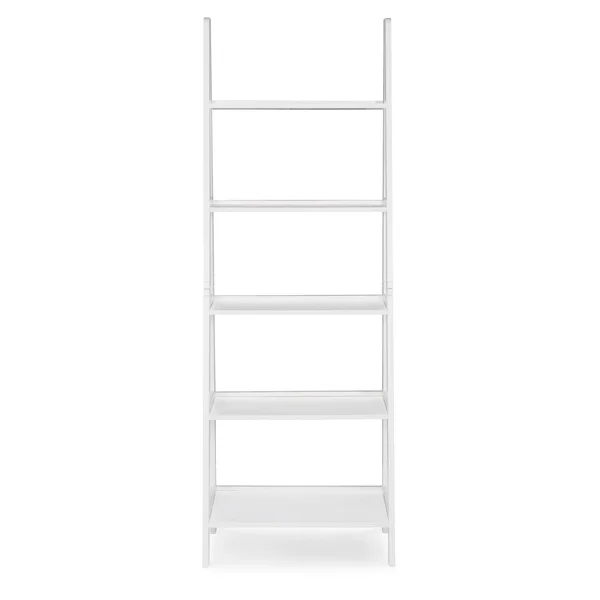 Linon Acadia Ladder Bookshelf - White