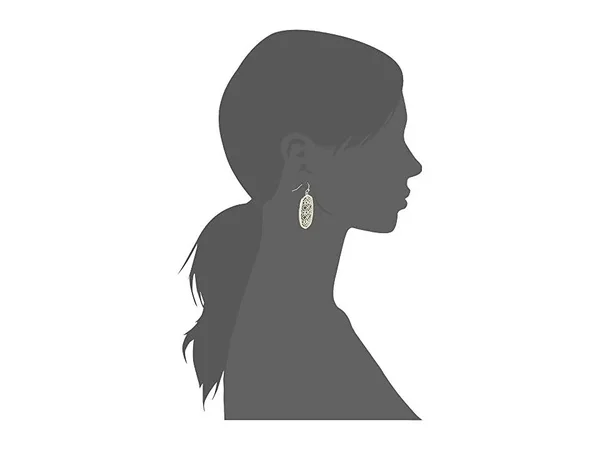 Kendra Scott Elle Earrings in Gold Filigree