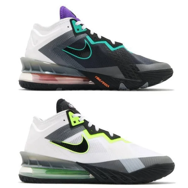 Nike Lebron 18 Low EP &Air Max 95 Greedy& Mens Sneakers - Size 9.0