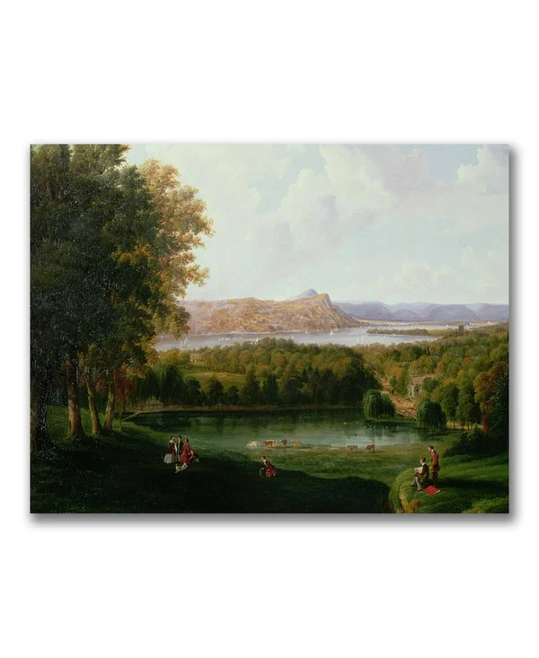 Trademark Fine Art View from The Tarrytown Canvas Wall Art by Robert Havel