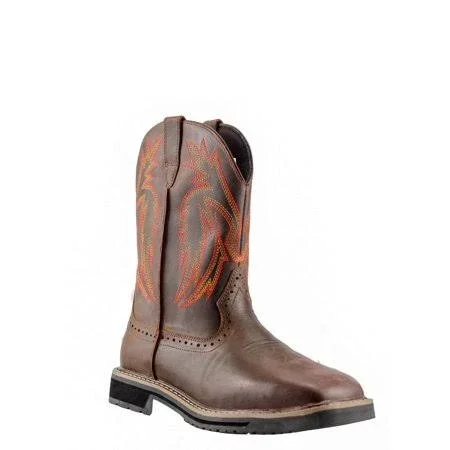 Herman Survivors Men's Ranger Steel Toe Boot - Size: 8.5, Brown