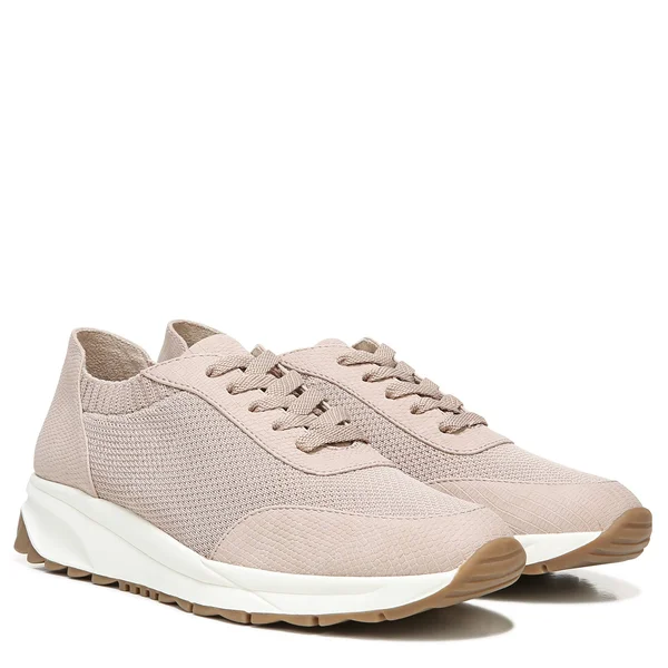 Naturalizer Nash Lace-Up Sneakers - Sand Drift Lizard Fly Knit