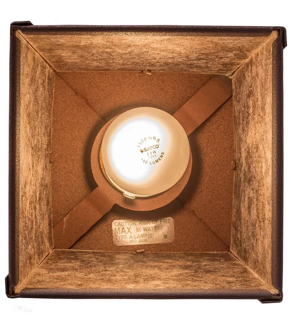 Meyda 7x22Sq Cowboy & Steer Pendant - 169618