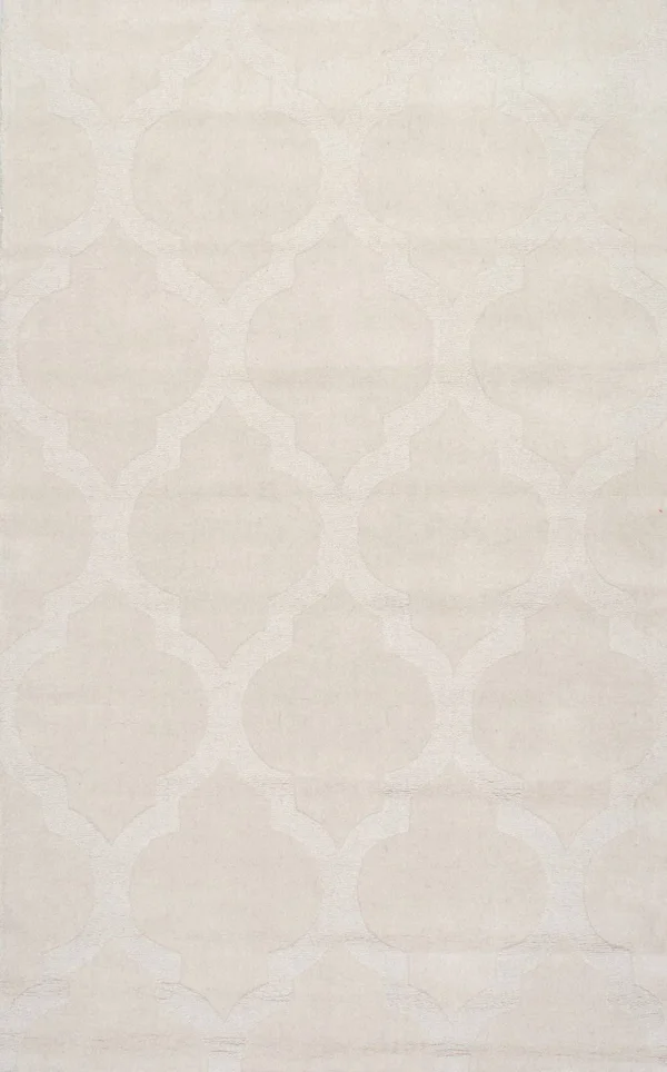 nuLOOM Hand Tufted Maybell Cream 5& x 8& Area Rug