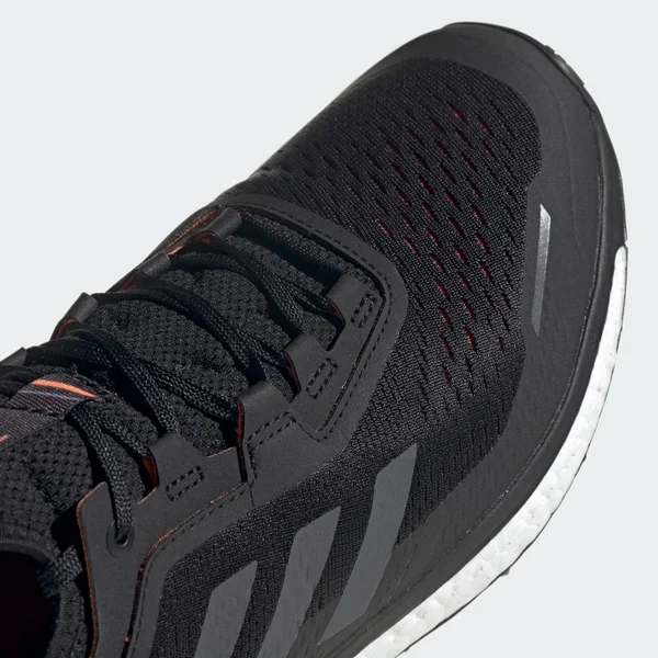 Adidas Men's Terrex Agravic Flow Shoes Black, Grey Six, Solar Orange 11