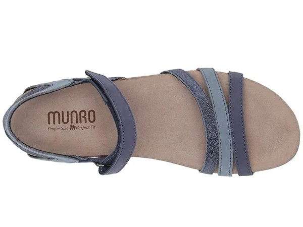 Munro Women's Summer - Blue Combo Size: 10 N