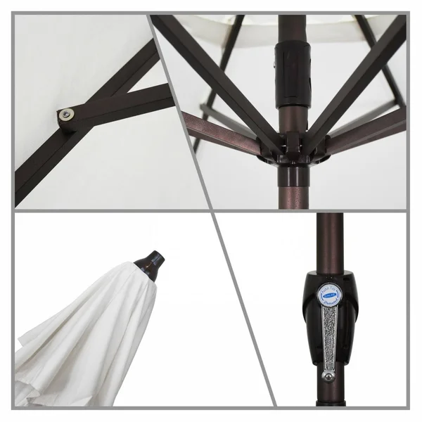 California Umbrella 7.5 ft. Casa Series Patio Umbrella with Bronze Aluminum Pole