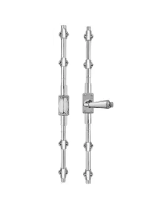 Baldwin 8107264R7LK Right Hand 7ft. Contemporary Cremone Bolt in Satin Chrome