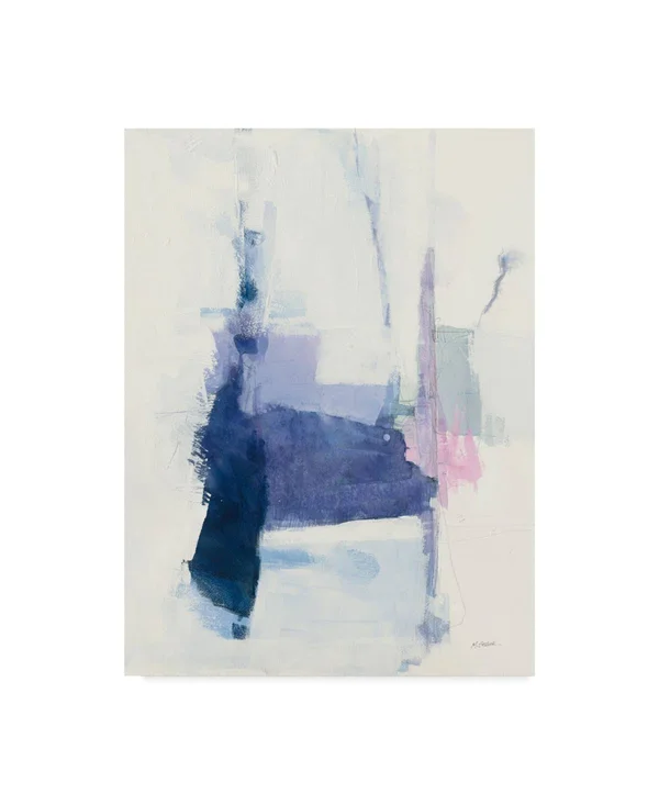 Trademark Fine Art 'Interlude Abstract' Canvas Art by Mike Schick - Size: 24 x 32