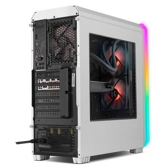 Micro ATX/ATX Midtower Case Nox NX Hummer MC Pro RGB LED - 46 x 47 x 20