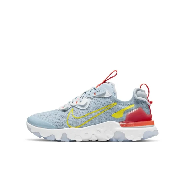 Nike React Vision Big Kids& Shoes in Blue - Size: 6.5y, CD6888-404