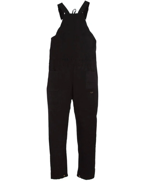 Berne Deluxe Insulated Bib Overall Black 6XL Short