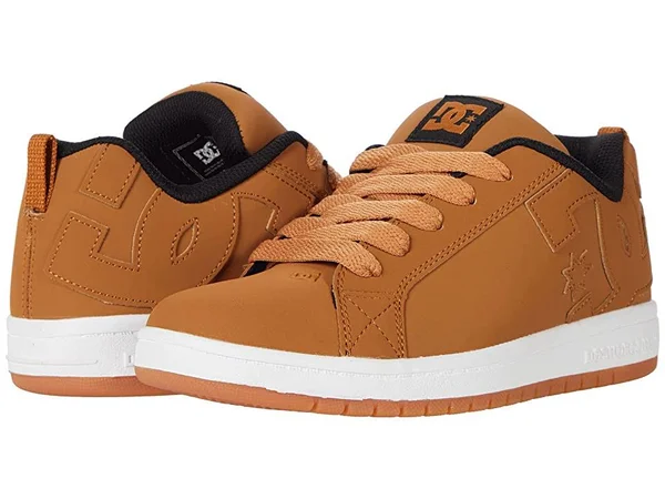 Kid's Court Graffik Shoes Brown Size 4.5