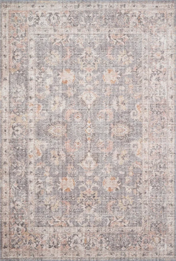 Loloi II Skye SKY-01 Grey/Apricot Rug - 2&6x22x12&0x22 - Runner