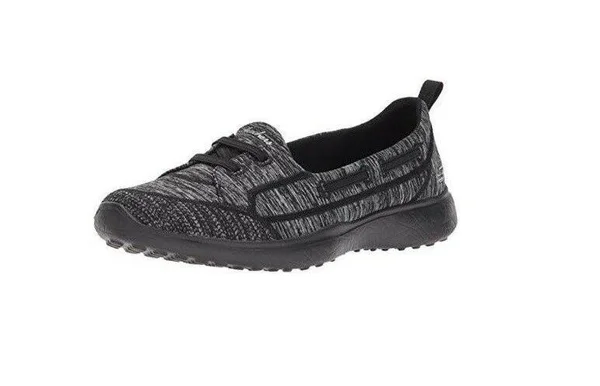 Women's Skechers Microburst Topnotch Walking Slip-On, Size: US 8.5, Black