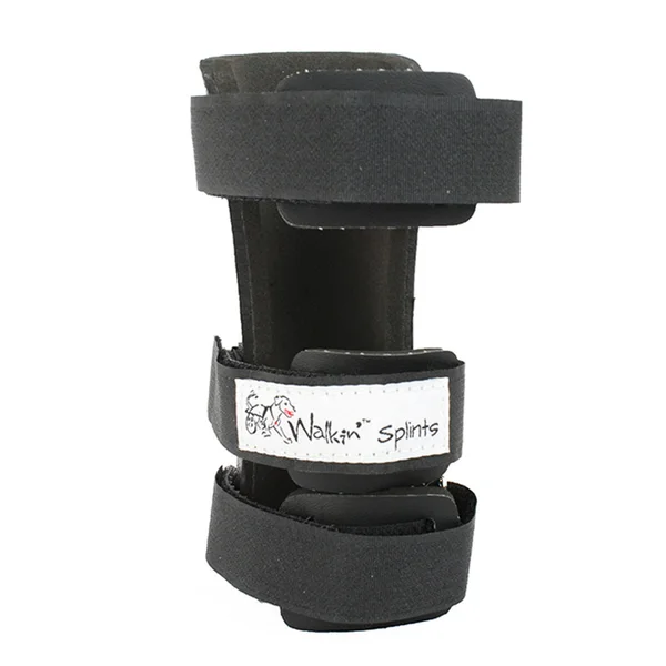 Walkin& Pet Splint for Dogs - Canine Carpal Style Front Leg Medium