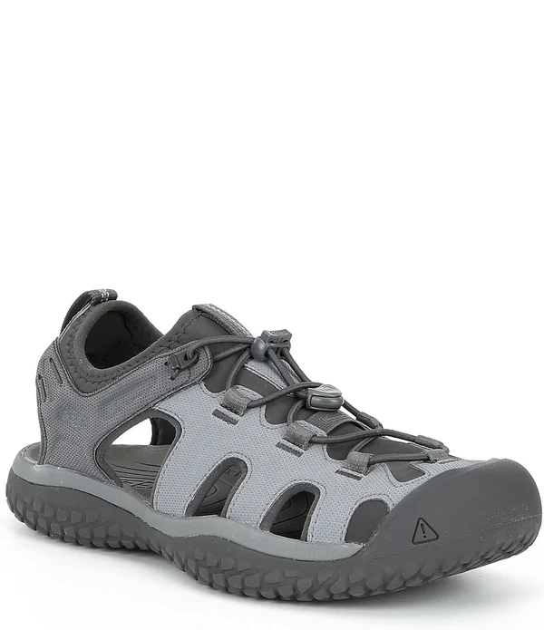 Keen Men's Solr Sandal - 11 - Steel Grey - Magnet