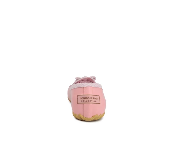 Women's London Fog Webster Rain Shoes in Pastel Pink Size 8 Medium