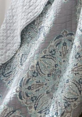 Levtex Home Tania King Quilt Set - Grey
