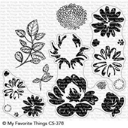 My Favorite Things Painted Petals Clear Stamps